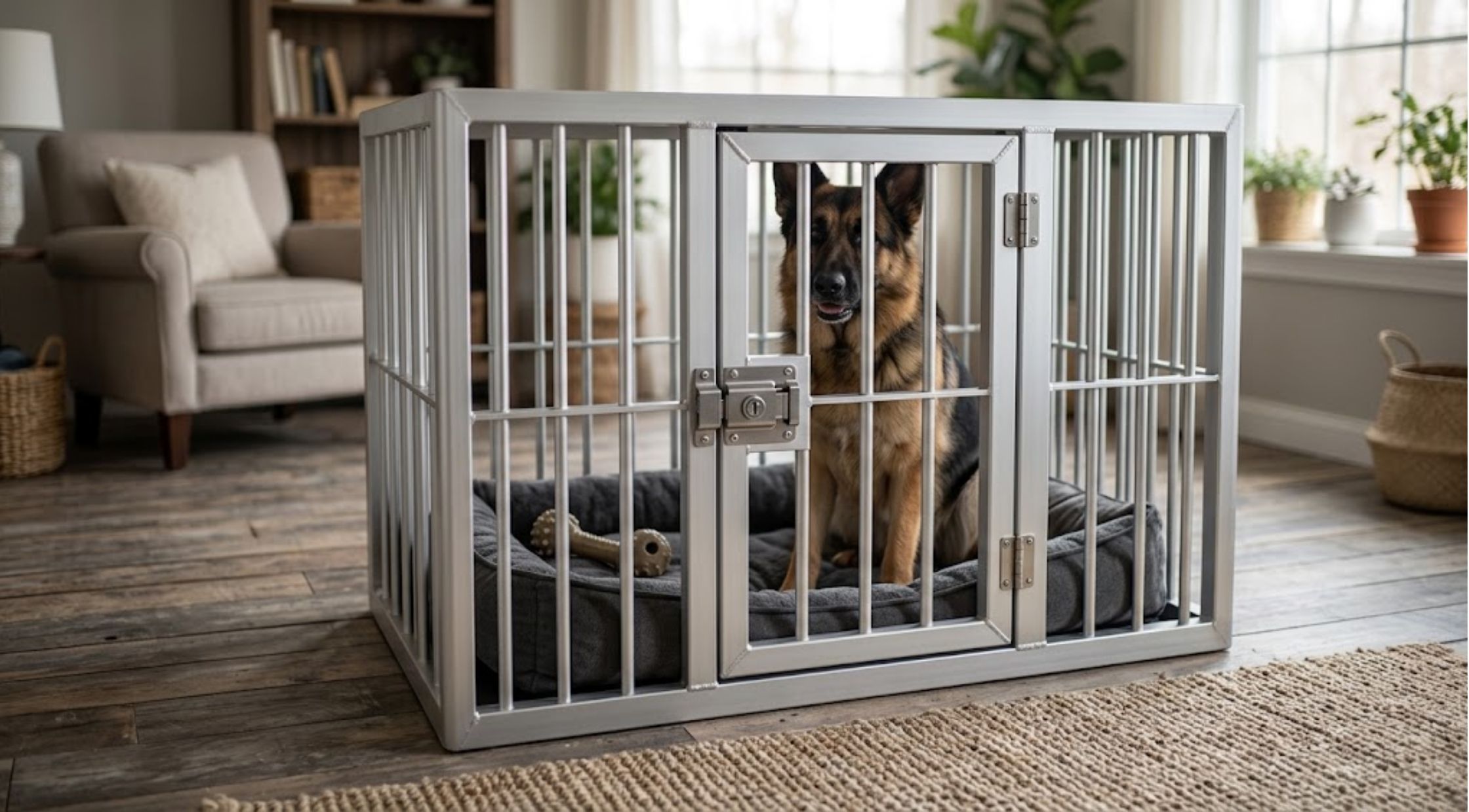 How to Choose the Right Heavy Duty Dog Crate for an Anxious or Escape-Prone Dog